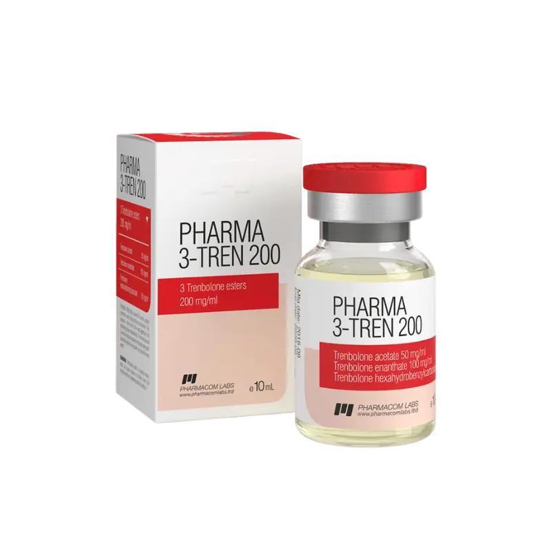 PHARMA 3-TREN Pharmacom  Labs 10ml (200mg) vial image
