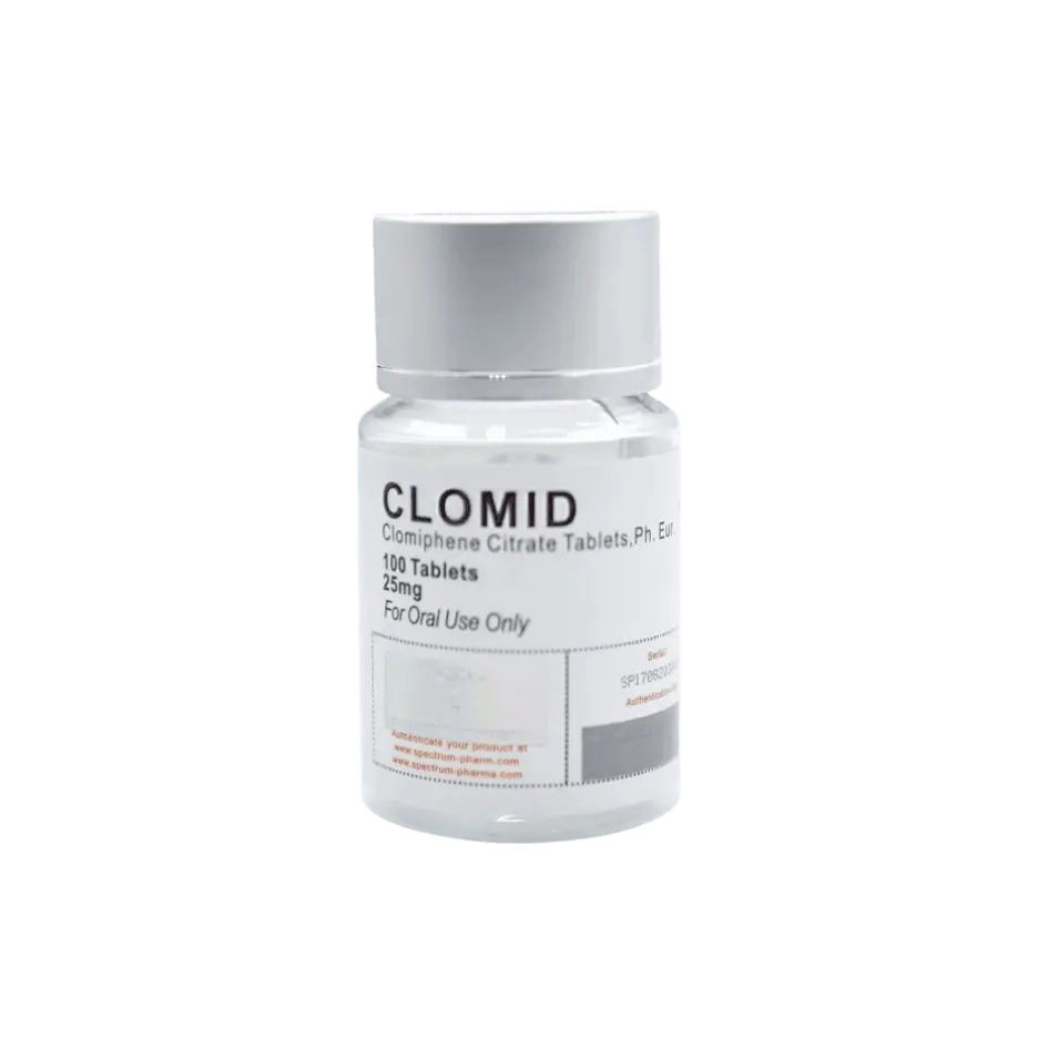 CLOMID Spectrum Pharma 100 tabs (25 mg/tab) image