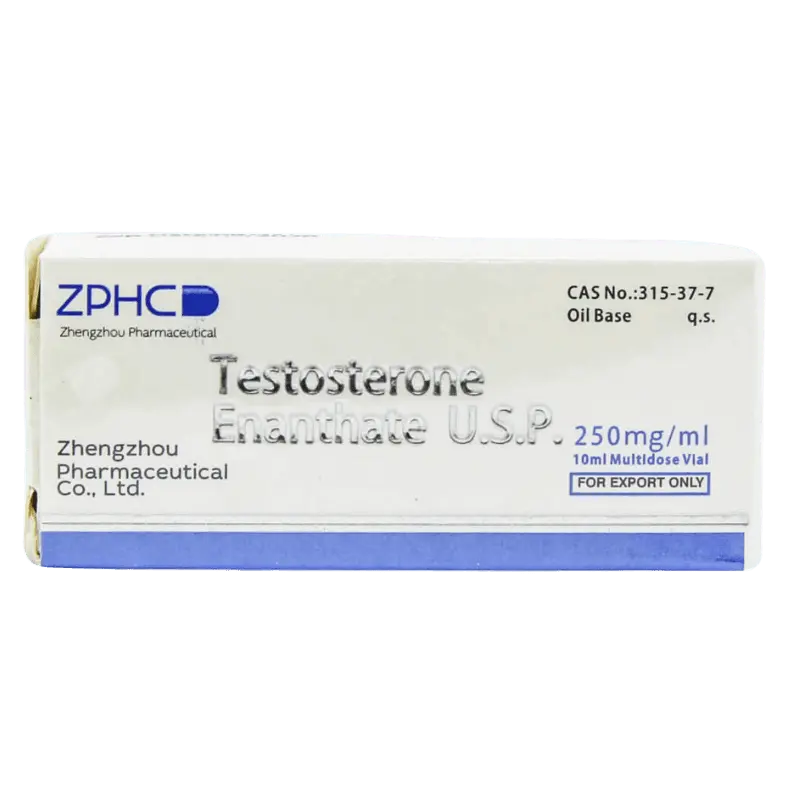 TESTOSTERONE ENANTHATE ZPHC 10ml (250mg) vial image