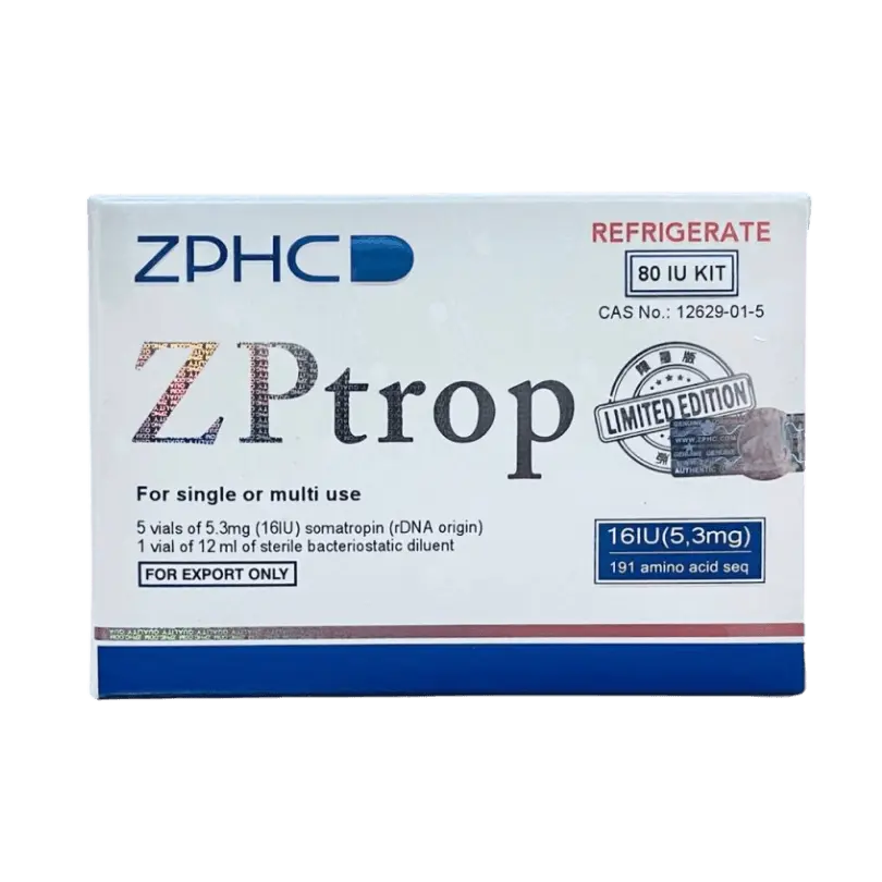 ZPHC ZPTROP HGH 80 IU (5 x 16iu vial) image