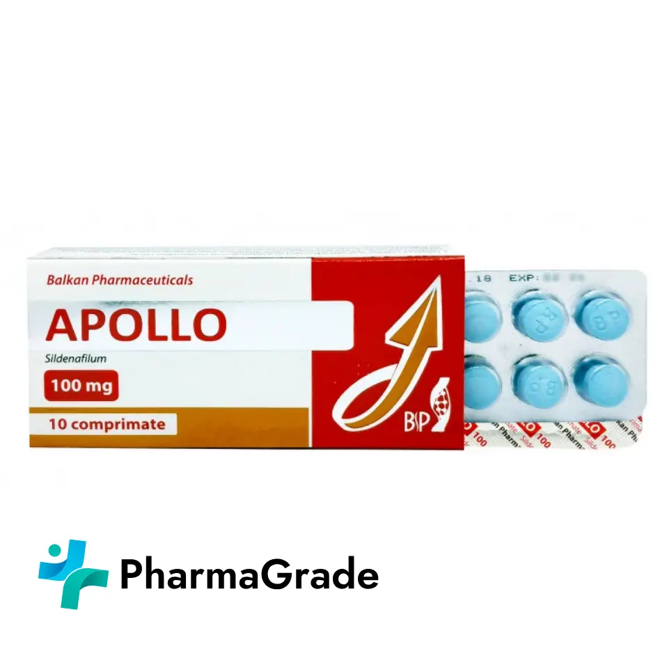 APOLLO (SILDENAFIL 100MG) 10 TAB Balkan