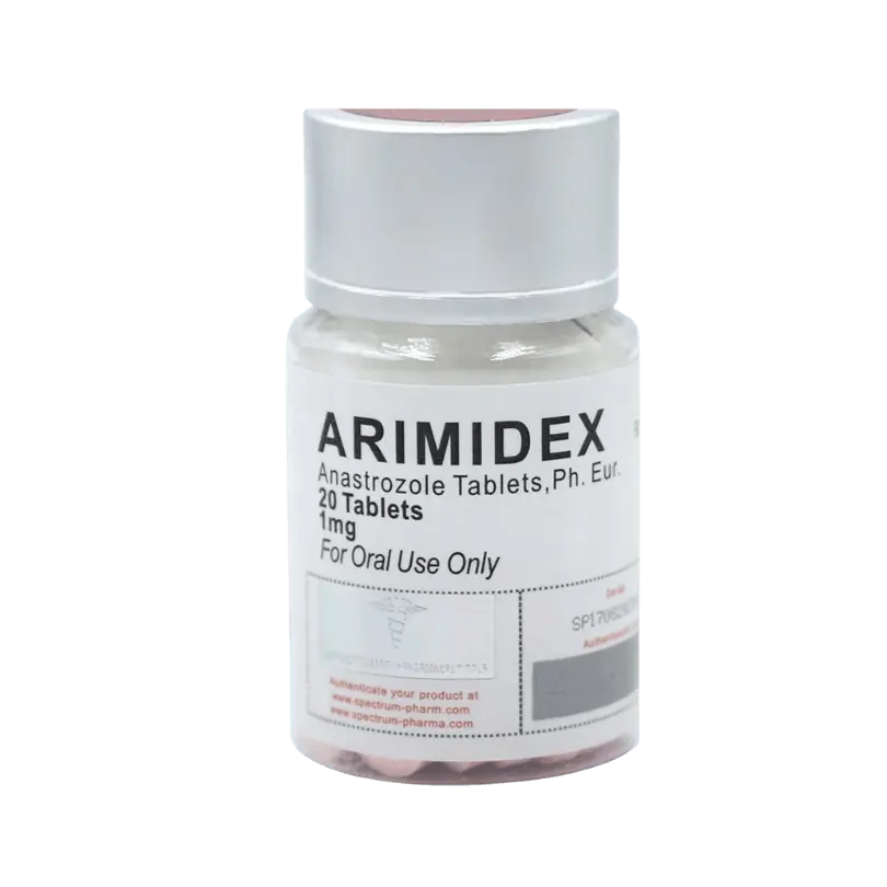 ARIMIDEX Spectrum Pharma 20 tabs (1 mg/tab) image