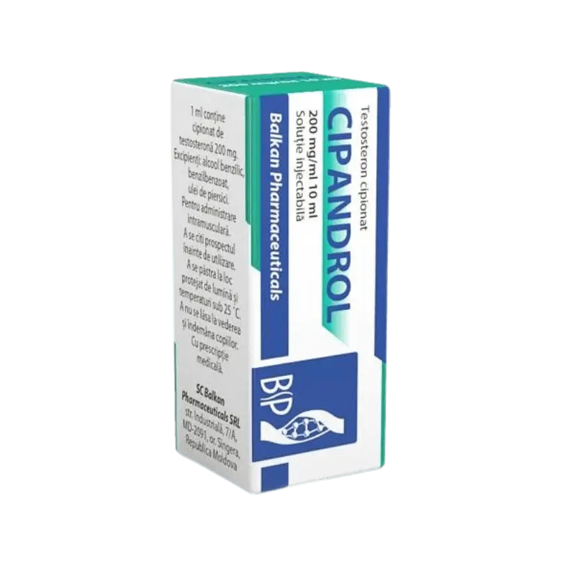 CIPANDROL Testosterone Cypionate Balkan 10ml (200mg) vial image