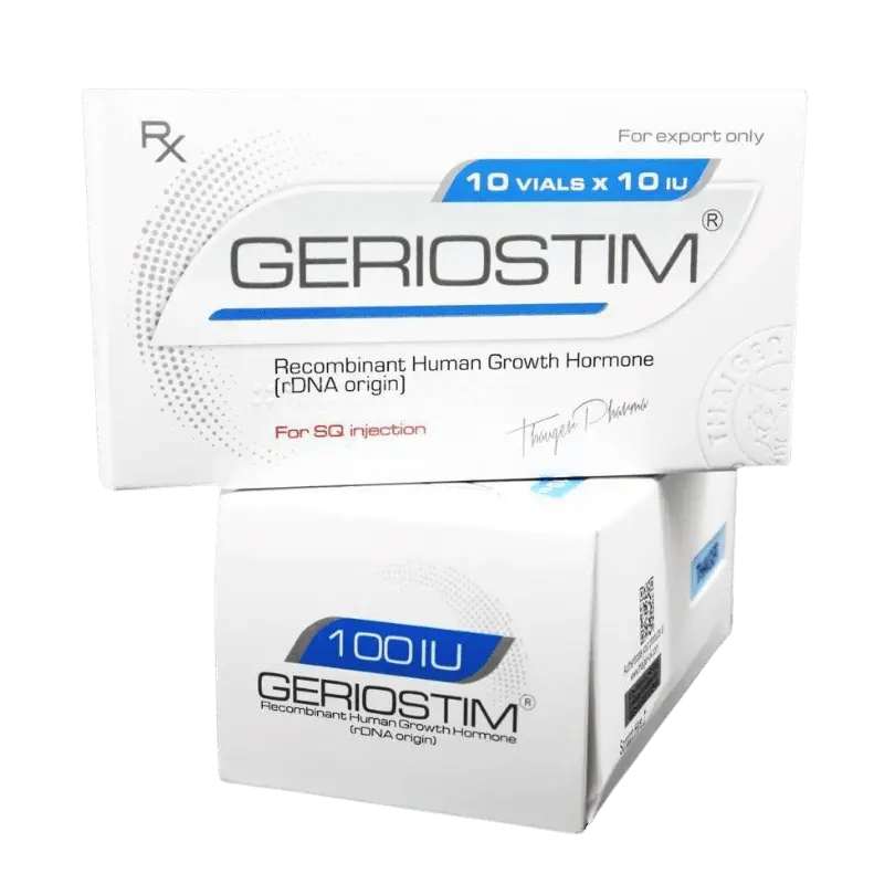 GERIOSTIM 100 IU (RECOMBINAT HGH 10 vials x 10 IU) Thaiger image