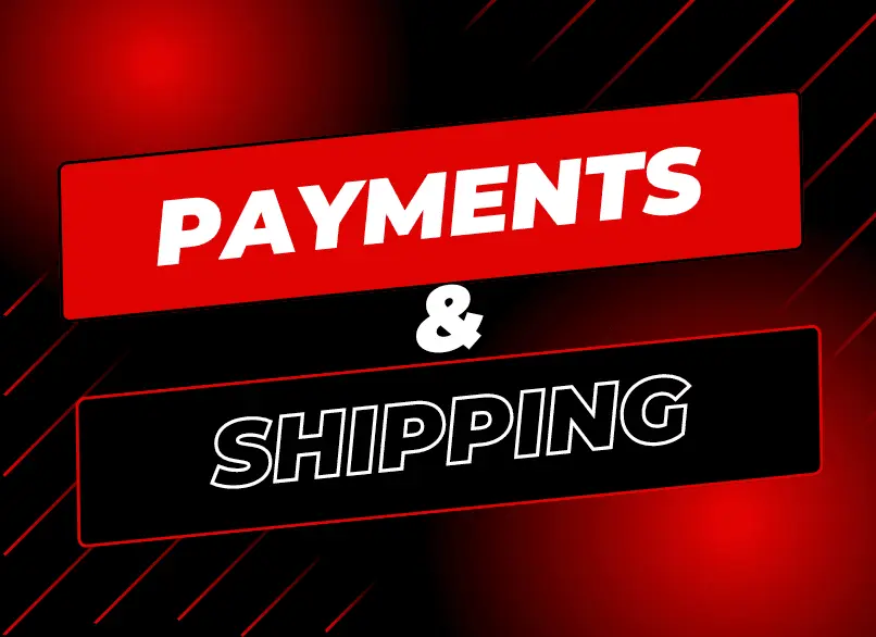 Payment & Shipping