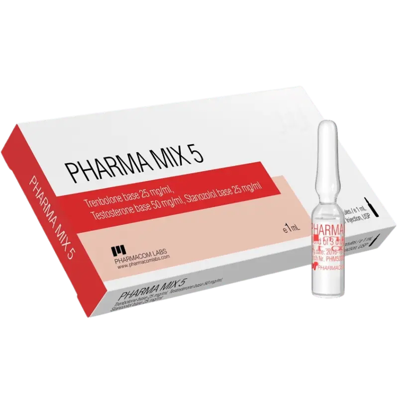 PHARMA MIX 5 - Pharmacom Labs 10 ampoules x 1ml (100mg) image