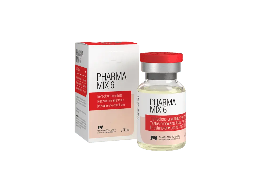 PHARMA MIX 6 – Pharmacom Labs 10ml (500mg) vial image