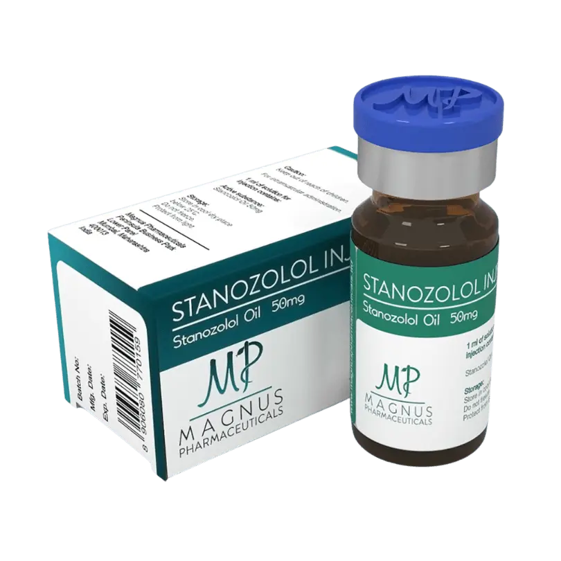 STANOZOLOL Magnus injection oil 10ml (50mg) vial image