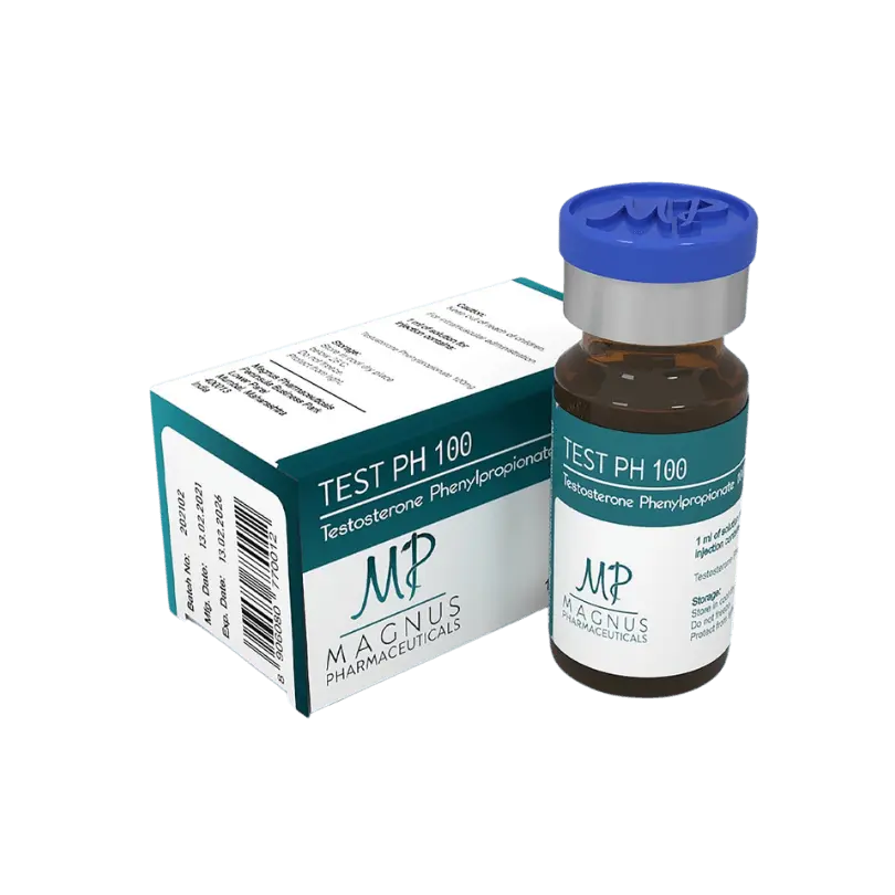 TEST PH 100 Magnus 10ml (100mg) vial image