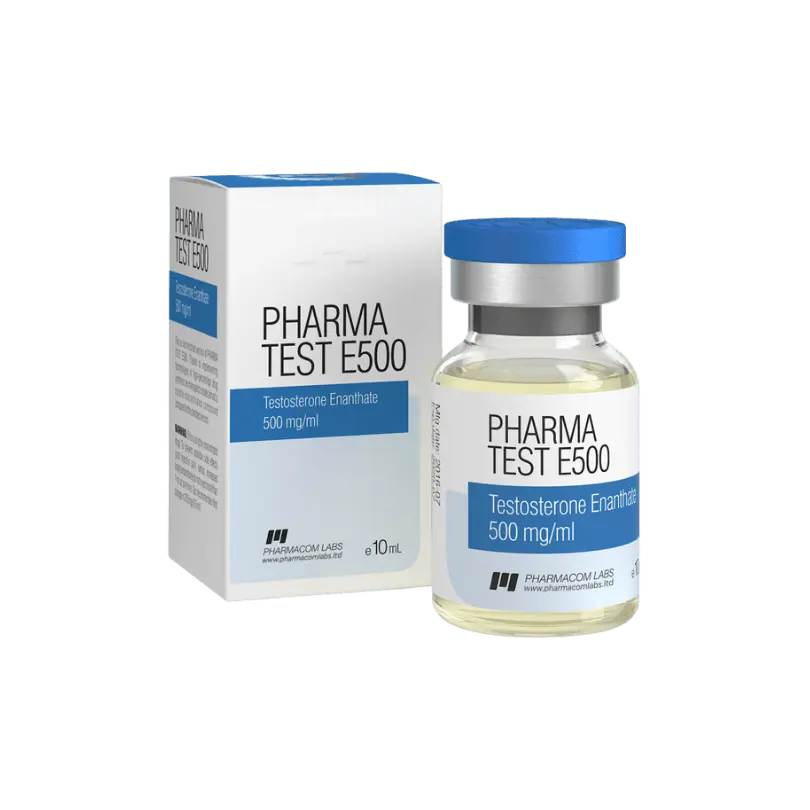 PHARMA TEST E 500 - Pharmacom Labs 10ml (500mg) vial image