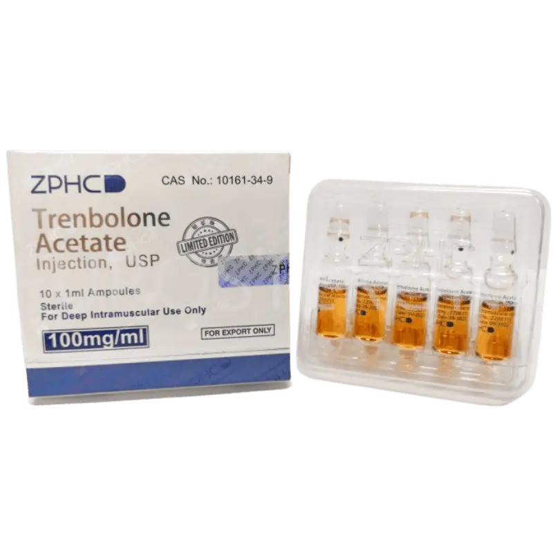 TRENBOLONE ACETATE ZPHC 10 ampoules x 1ml (100mg) image