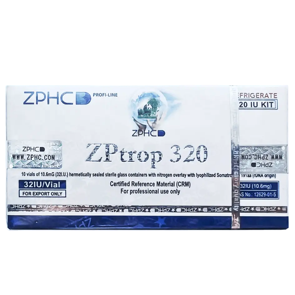 ZPHC ZPTROP HGH 320IU (10 vials of 32 IU) image